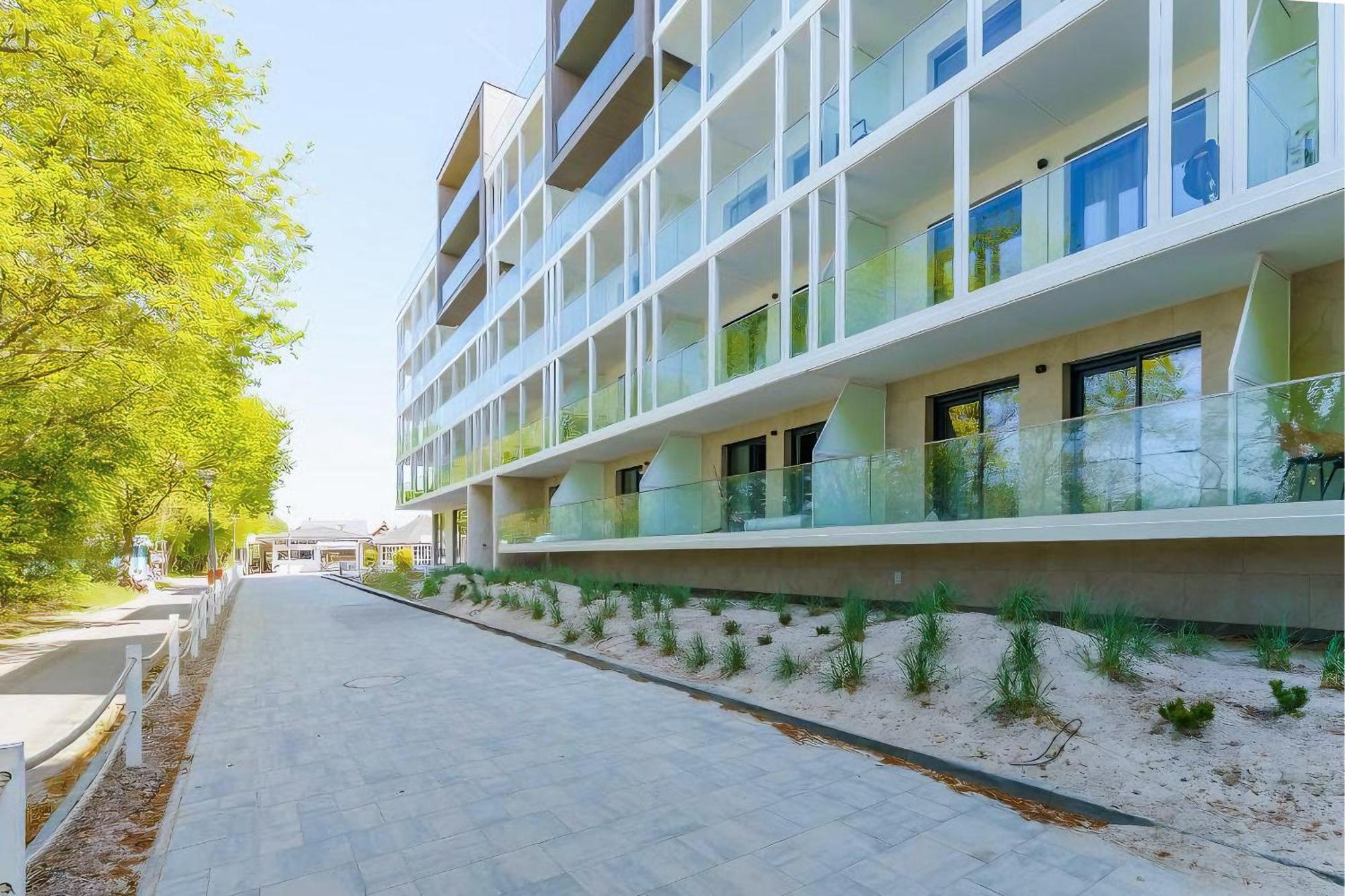 Apartament 018 Tuz Przy Plazy Z Tarasem I Parkingiem Perlowa Przystan Sianozety Eksteriør billede